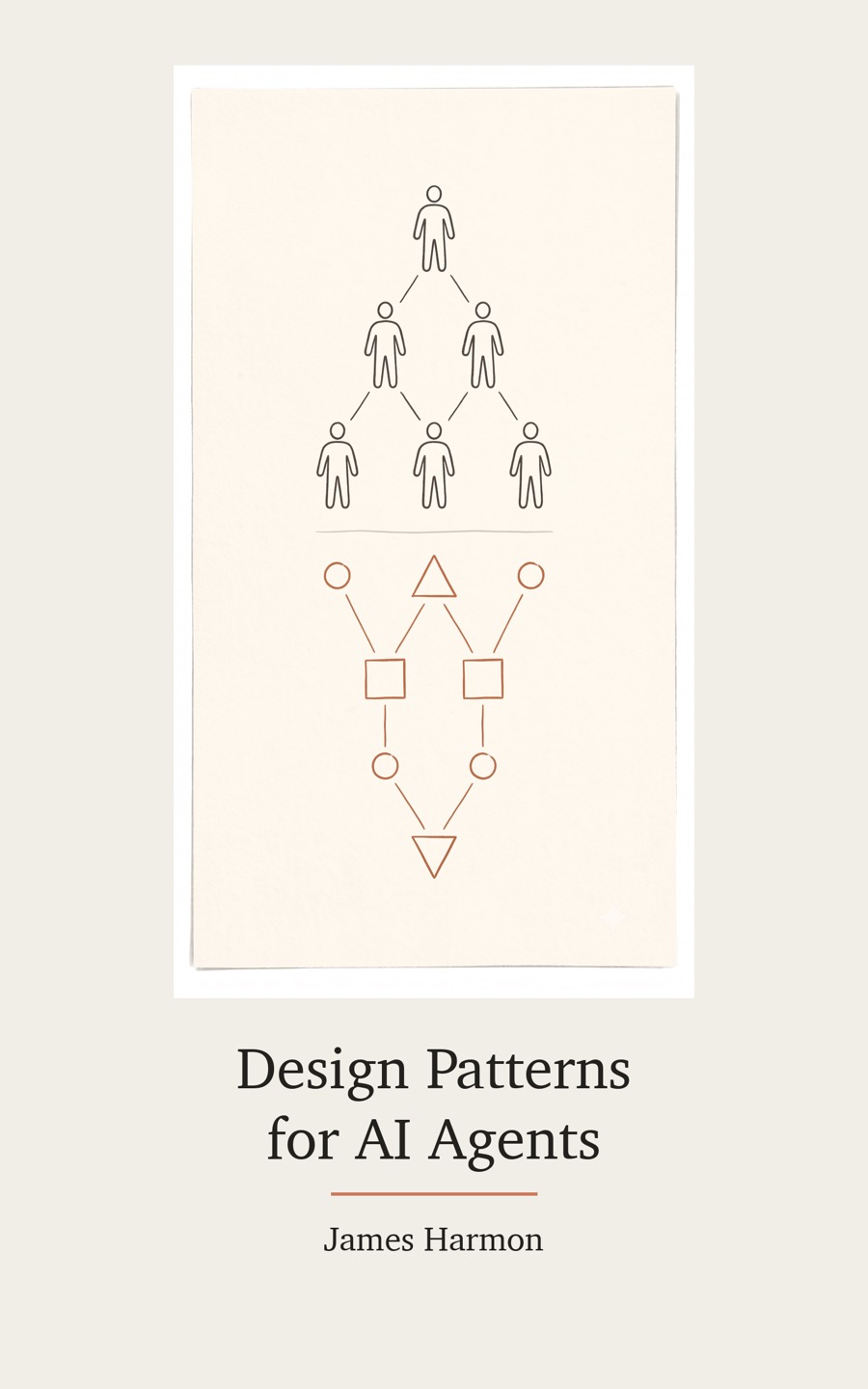 Cover of Design Patterns for AI Agents by James Harmon